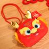 Lucky Money Wallet 2024 Red Envelope Hongbao Dragon Year Mascot Creative Money Packing Bag  Kids