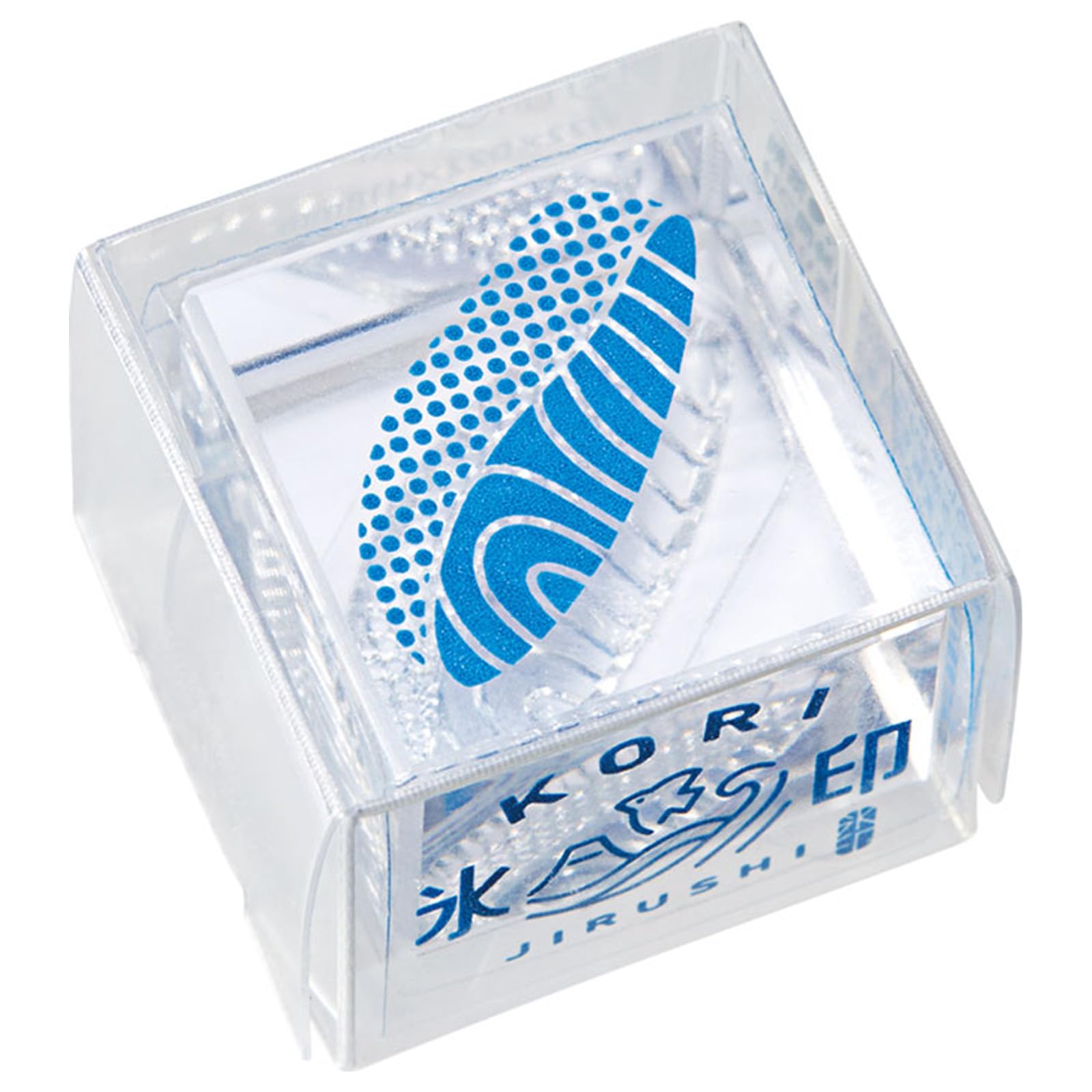 King Jim Transparent Stamp Small Size Salmon  Ice Stamp  CLS22-009 лососевый