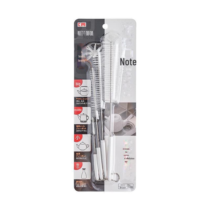 

Маленький набор щеток для чистки носиков и трубочек для чайников, сосок и бутылочек