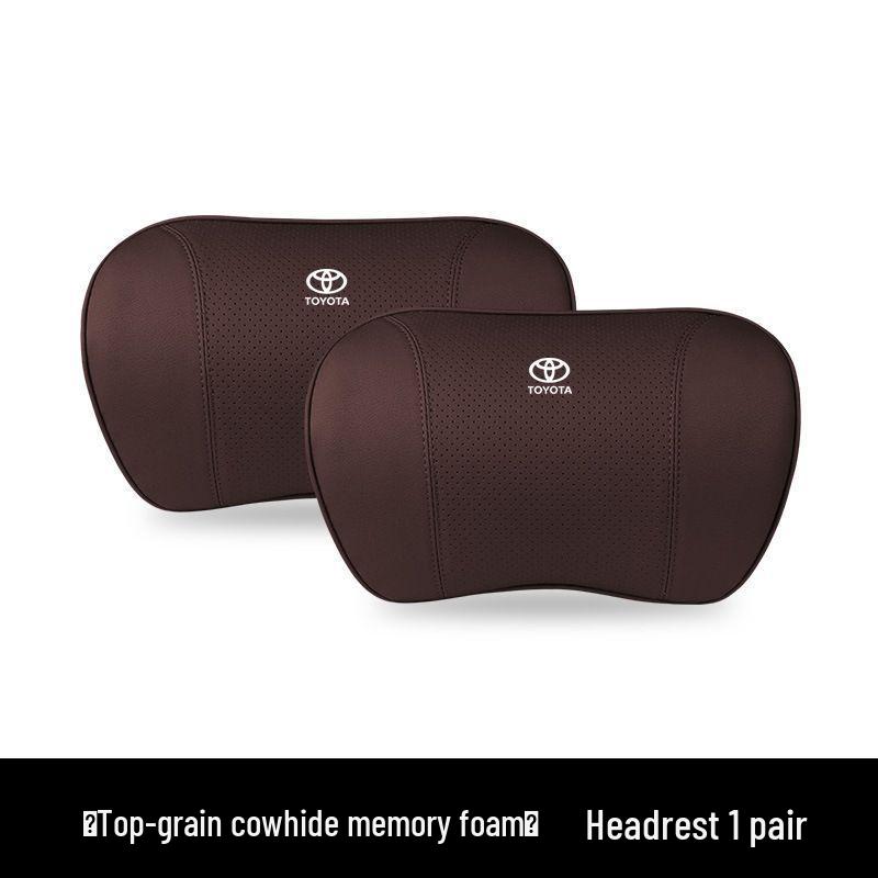 Cojín para Reposacabezas y Soporte Lumbar de Coche para Toyota Corolla, RAV4, Camry, Highlander, Avalon