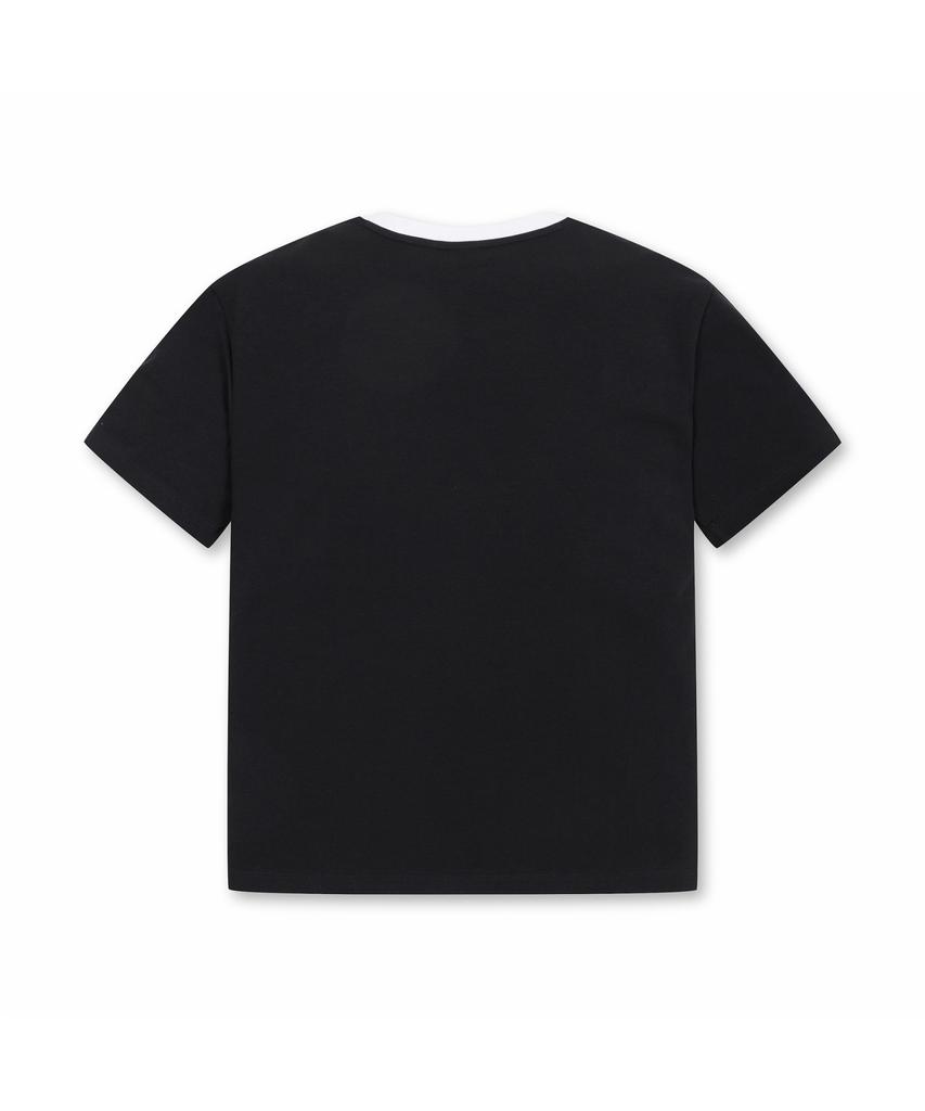 Goldeunbeeo (W) Mesh Lined Sleeve T-Shirt G5Tam26401Bkx