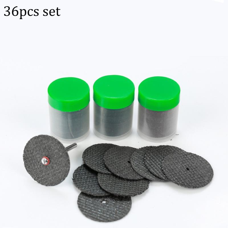 36/38Pcs Set Dremel Rotary Tool Accessories Cutting Disc Circular Saw Blade Grinding Wheel Abrasive Sanding Disc Tools
