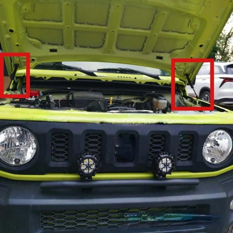 Hydraulic Hood Lift Support Struts Gas Spring Shock Absorbers for Jimny JB64 JB74 2019-2023 Safe Convenient Maintenance