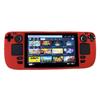 Soft Silicone Case For Steam Deck Game Console Handheld All-Inclusive Anti-Slip Silicone Protective Cover Accessories Silicone Case Shell