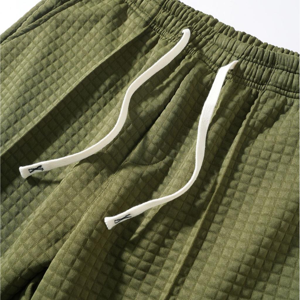 Men's  Leisure  Loose  Sports  Rope  Straight  Cylinder  Trousers