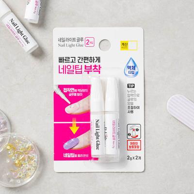 Nail Light Glue 2 G 2 Packs