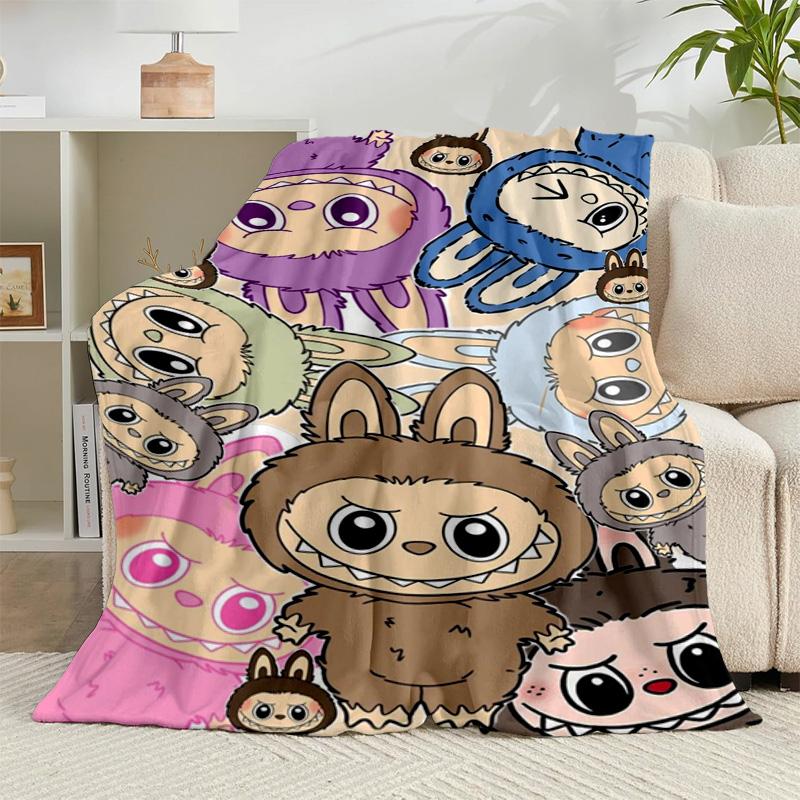 1PC Bunny Costume Adventure Flannel Blanket Gift, Suitable for Both Men And Women, Soft Ideal for Beds And Sofa, Birthday Or Christmas Gift