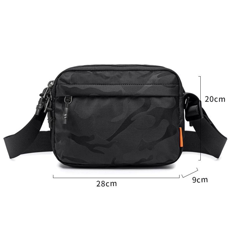 Lightweight Portable Function Messenger Bag Daily Commuter Men'S Camouflage Small Satchel Outdoor Leisure Trend