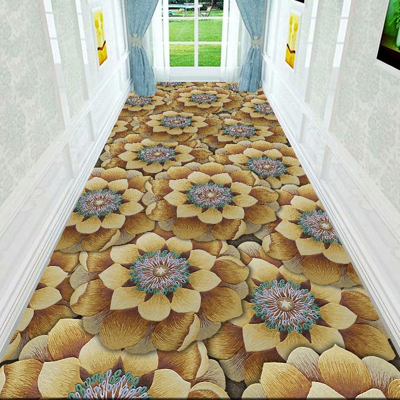 3D Living Room Cobblestone Floor Mat Carpet Bedroom Full Bed Bedside Crawling Mat Coffee Table Entrance Door Mat