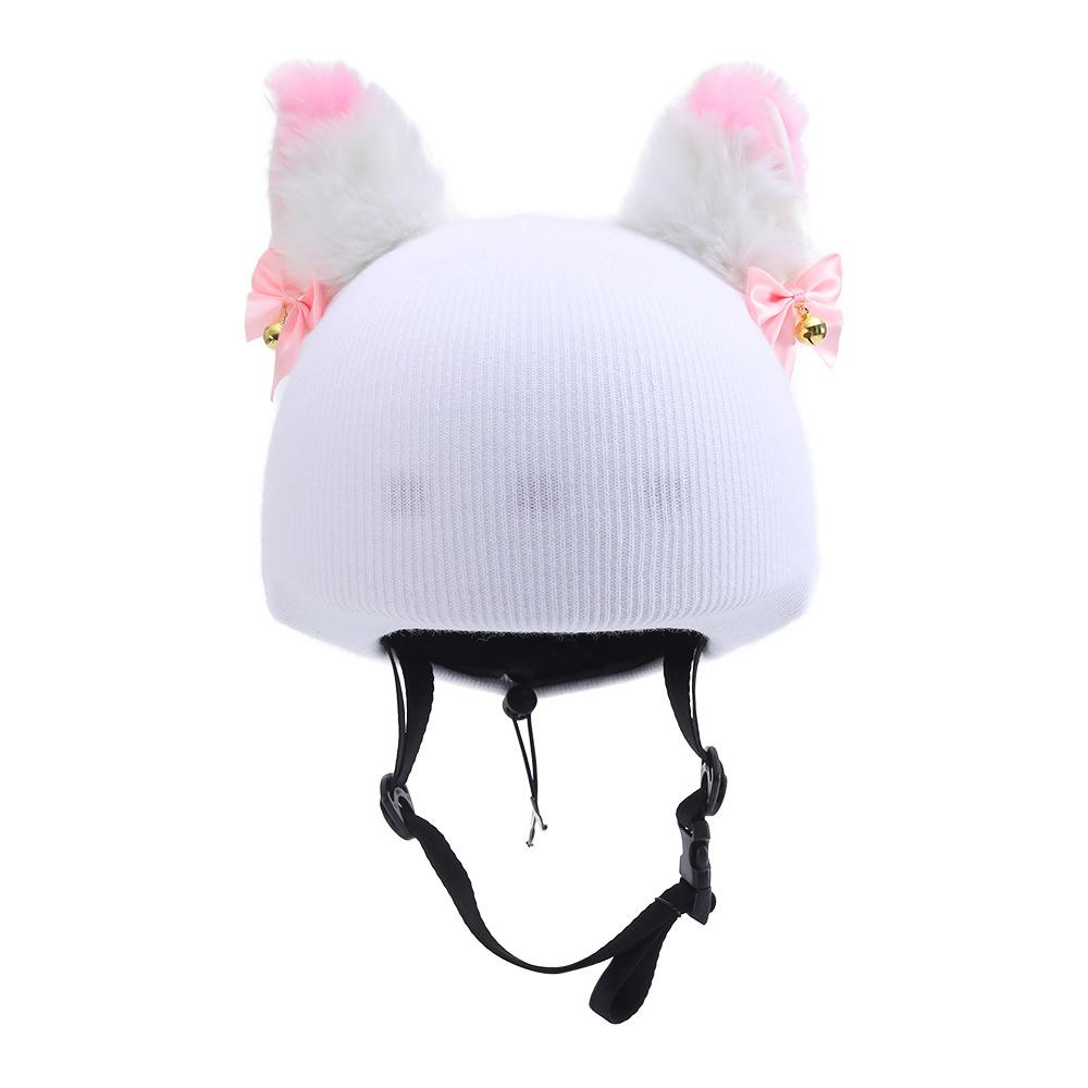 Cute Cartoon Ski Helmet Cover Multifunctional Outdoor Sports Windproof Warm Hat Fun Decorative Wool Hat