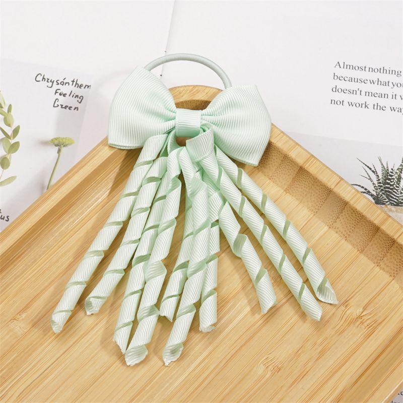 Hair Accessories Hair Ring Cheerleading Girl Hair Rope Roll Tassel Rubber Band Bow Headdress Children's Ornaments