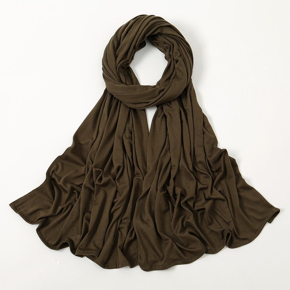 Premium Jersey Hijab Scarf For Muslim Women Turban Femme Africaine Hijabs For Woman Head Wrap Hoofddoek Headscarf Ramadan