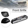 Griglia Paraurti Anteriore Nera Lucida Adatta Ford Transit Custom Trail 2018-2023 Con 3 LED