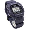 Casio Standard Digital W-218H-2A Navy Watch Unisex Water Resistant Lightweight