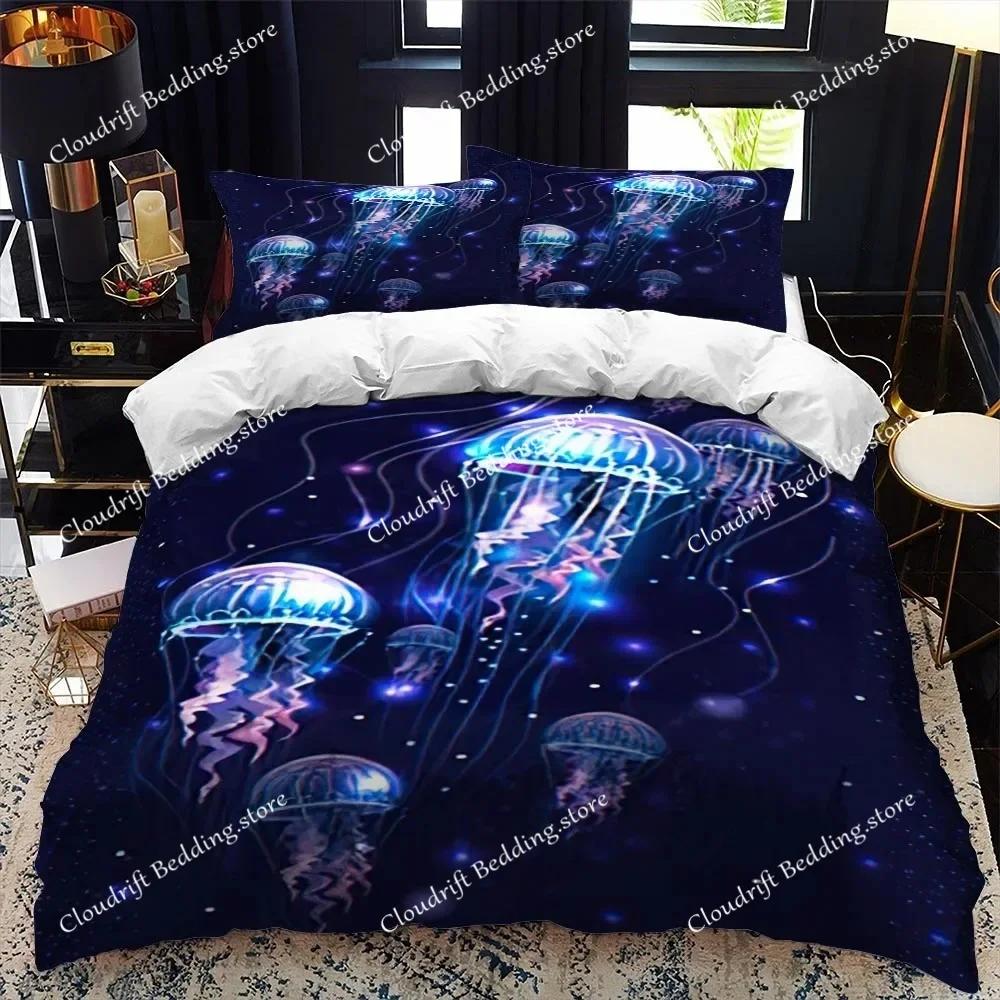 Maritim Serie Bettwäsche Set Jungen Mädchen Twin Queen Size Bettbezug Kissenbezug Bett Kinder Erwachsener Mode Heimtextilienextile026