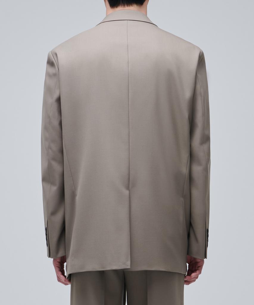 Musinsa Standard Wool Blend Oversized Blazer [Dusty Beige]