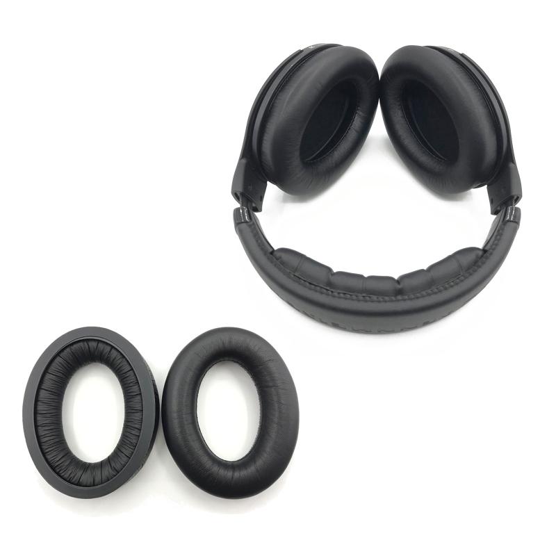 1 Pair Earpads Replacement Sheepskin Leather Earpads Ear Cushion for HD598 HD599 HD569 HD559 HD555 and More