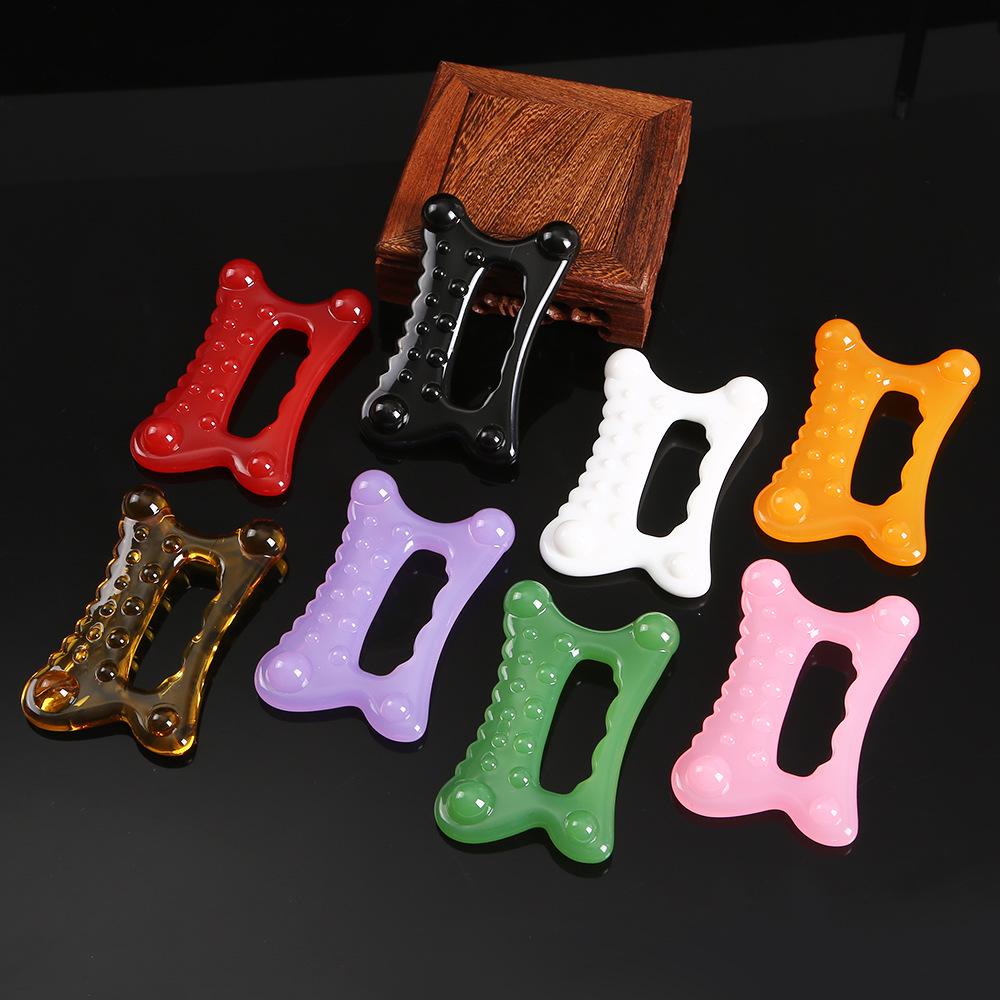 Nicht-Keramisches Wellenförmiges Gua Sha Werkzeug für Gesichts- und Körpermassage