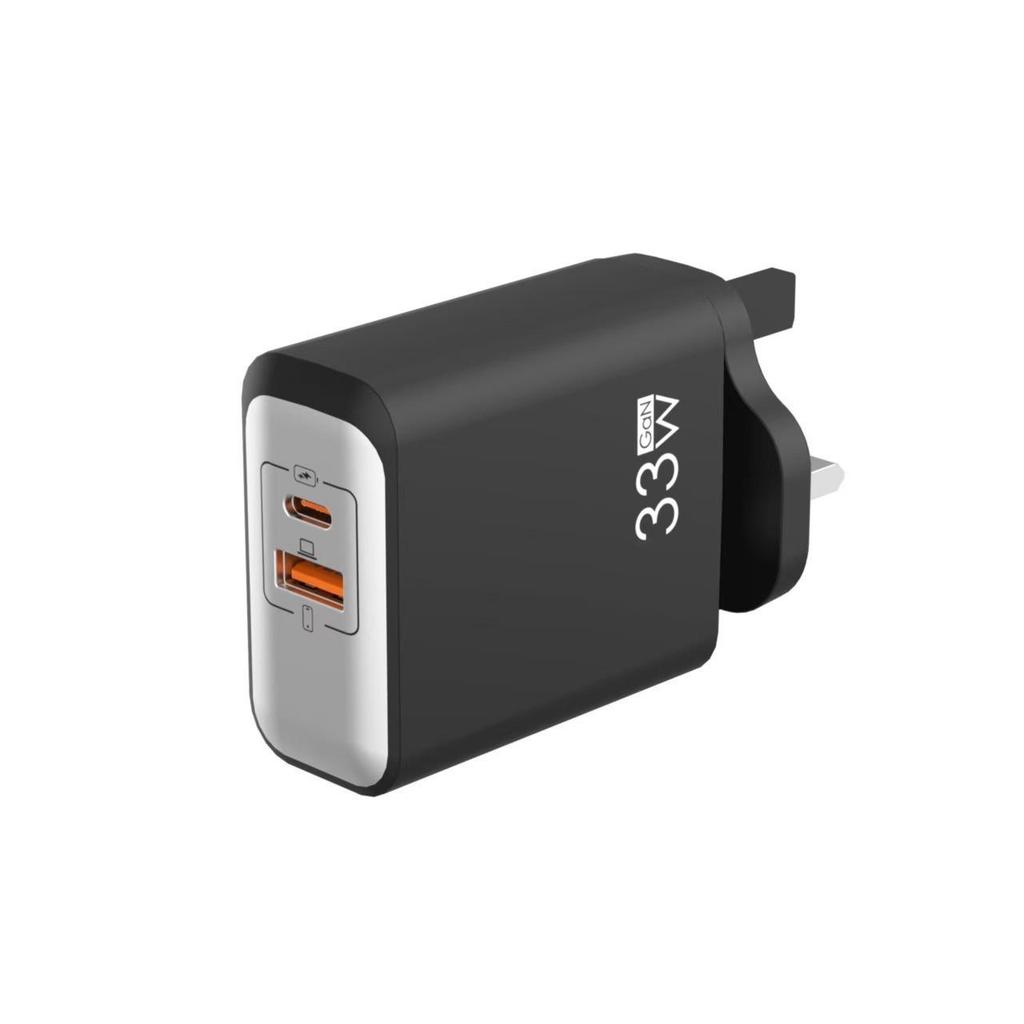 33W GaN PD Fast Charger: Multi-Port A+C Mobile Phone Fast Charging Head