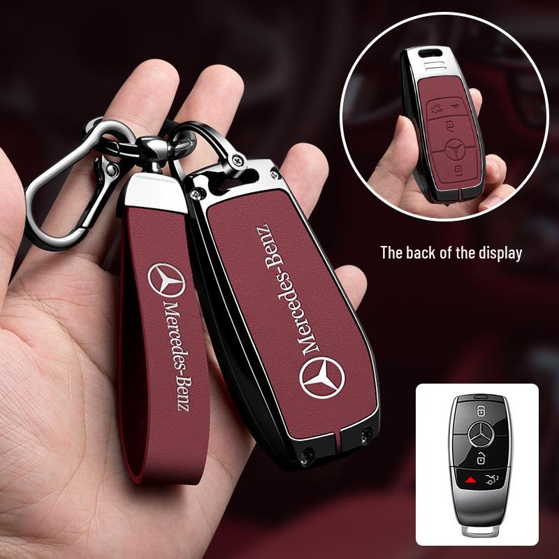 Mercedes High-End Schlüsselhülle für E300L, C260L, GLC, A200L, GLB, GLE