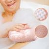 1-Pack Super Soft Sunflower Suction Cup Bath Ball, Exfoliating Bath Sponge Cleaning Brush with Suction Cup, Unisex Shower Sponge