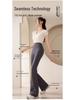 Women's High Waist Flare Yoga Pants: Hip-Lifting, Tight, Elastic, Petite Sport Fitness Wear.