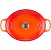 Чугунная жаровня Le Creuset Signature овальная 35 см духовка красная 8,9 л (21178350902430)