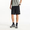 Anta Training Series Solid Color Logo Print Elastic Waist Straight Leg Sports Casual Woven Shorts Men Shorts Black 952627502-3