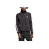 Adidas Originals Trefoil Logo Print Zip-Up Stand Collar Jacket Men Jackets Black IA4778
