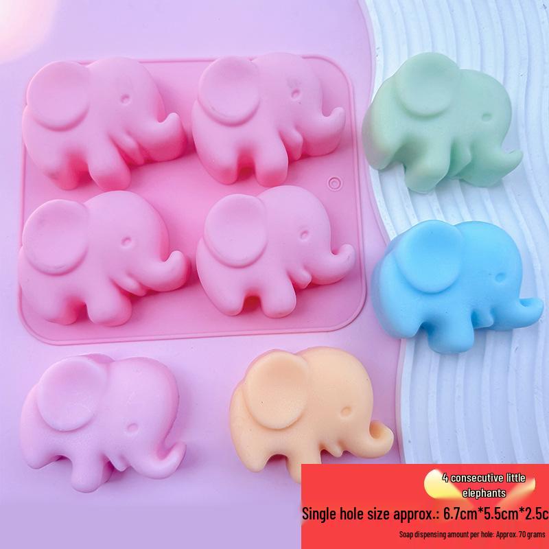 Silicone Soap Mold Making Set for DIY and Children's Homemade Breast Milk Soap