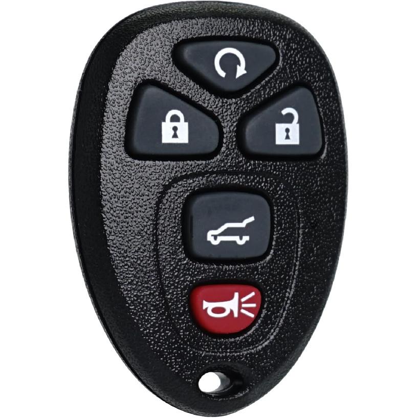 Key Fob Keyless Entry Transponder Ignition Key Fits For 2007-2014 Chevy Traverse Tahoe Suburban / GMC Acadia Yukon / Buick Enclave / Saturn Outlook