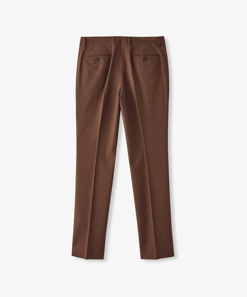 STCO Wool 42% Stretch Pants_Brown (Classic Fit)_Sslvb64Csh
