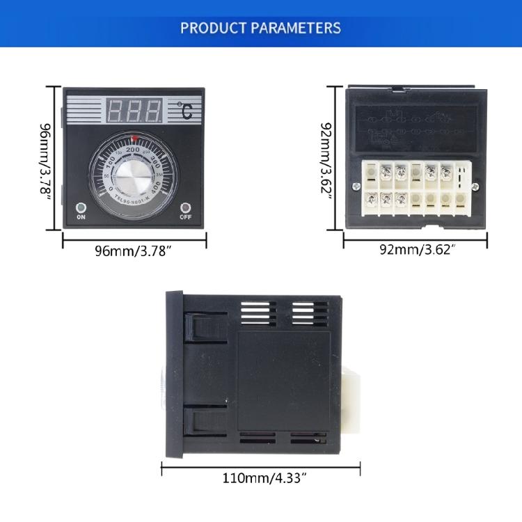 PID Temperature Controller High Voltage 220ACV To 380ACV for Home Baking Oven