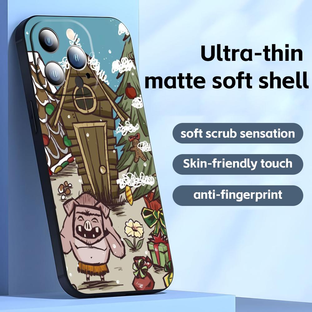 

HOT Game Don t Starve Phone Case For iPhone17 16 16e 15 14 13 12 11 Plus Mini Pro Max Soft black Shockproof Cover iPhone Air