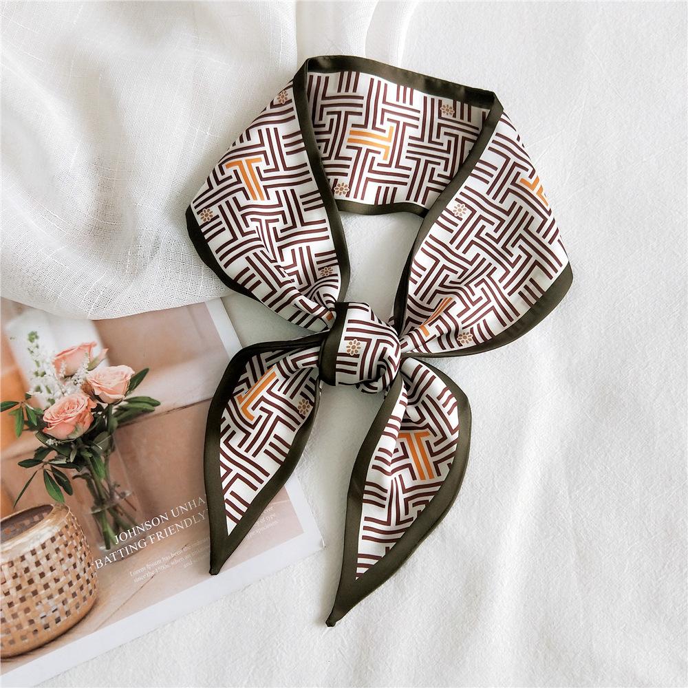 Neue Schals Seidenschals Damen Frühlings- und Herbstsaison Lange dekorative professionelle Schals Sommer Dünne Stile gepaart mit stilvollen Hemden