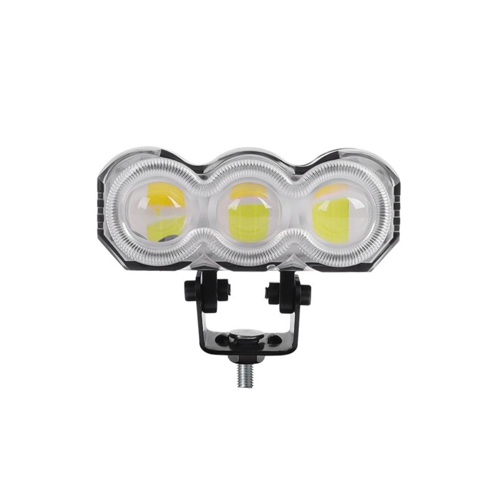 Super Bright 3Lens Headlight White Yellow RGB Driving Fog Lamp  Car  Accessorie