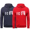 Unisex Pure Cotton Hooded Sweatshirt - Trendy American Style, 330g Men's & Couples' Autumn Jacket