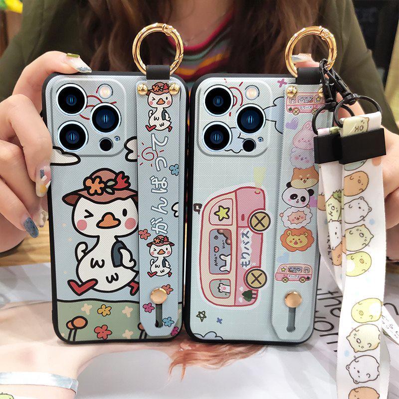 Iphone, OPPO, Xiaomi, Vivo, Huawei, Samsung Trendy Handy & Niedliche Armbandhülle