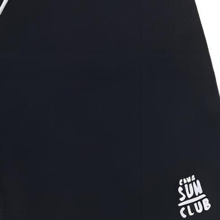Converse Sun Club Casual Shorts Men's Black 10025878-A02