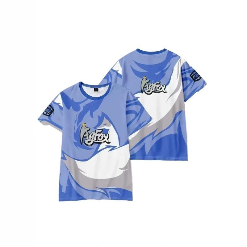 The same agfox team peripheral COS clothing D digital printing short sleeves, sweater, suit