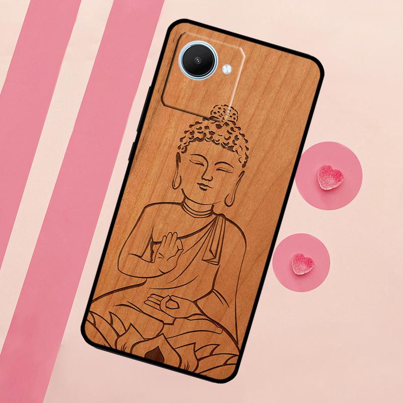 

Buddha Jesus Guadalupe Wood For Realme 15 Pro 10 11 12 13 14 Pro Plus GT7 C67 C65 C63 C61 C55 C53 C51 C35 C71 C75 Case Realme C67 4G