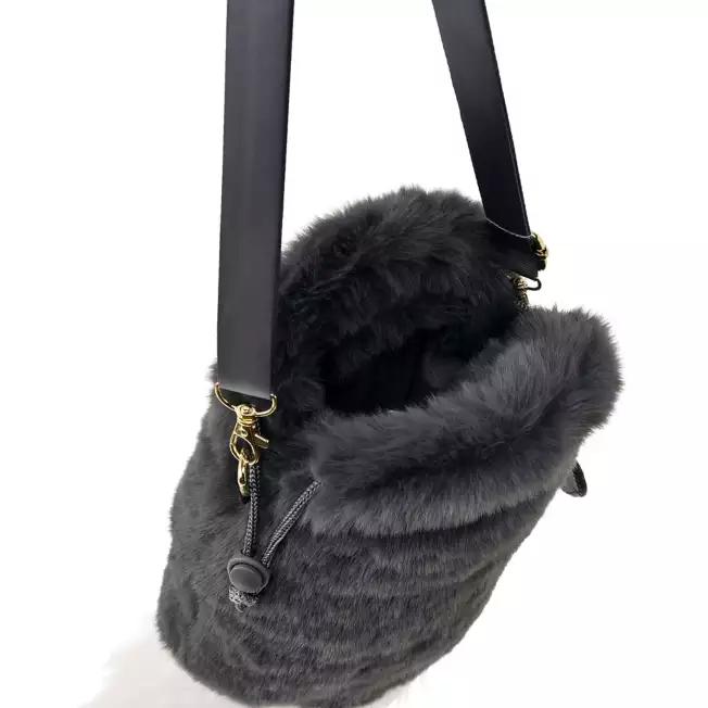 Disney Lucifer Multi-Pochette with Tail Charm Hands-Free Goods Japan NEW