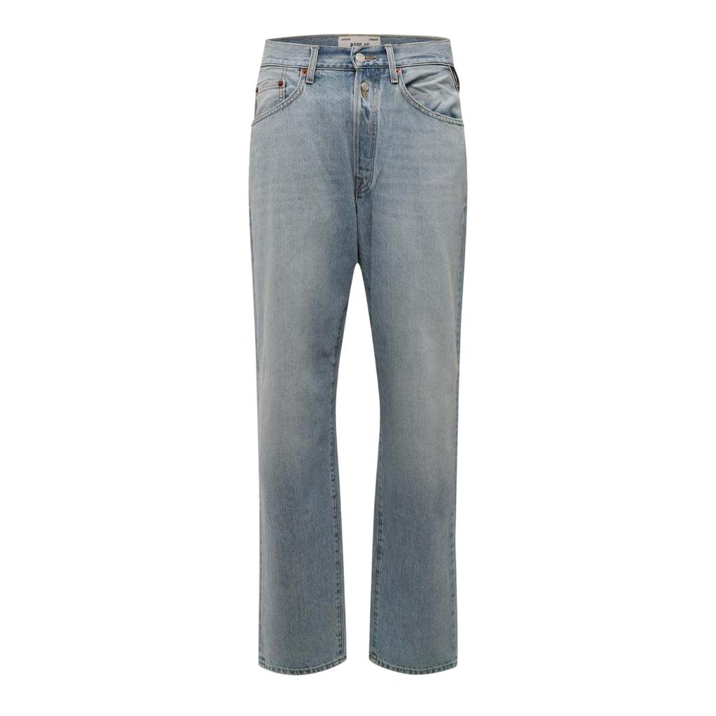 Replay Mens Denim Straight Jeans