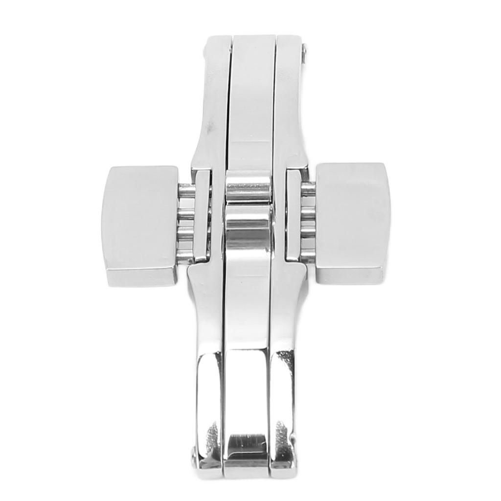 2.5?3mm Watch Clasp Stainless Steel Replacement Snap Bucle Deployment Watchband Clasp 2.5 X 14.5