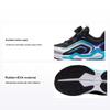 Kids Bow Speed Comfortable Non-Slip Wear-Resistant Rebound Low-Top Running Shoes Kids Sneaker Black Silver Blue 312449907-3