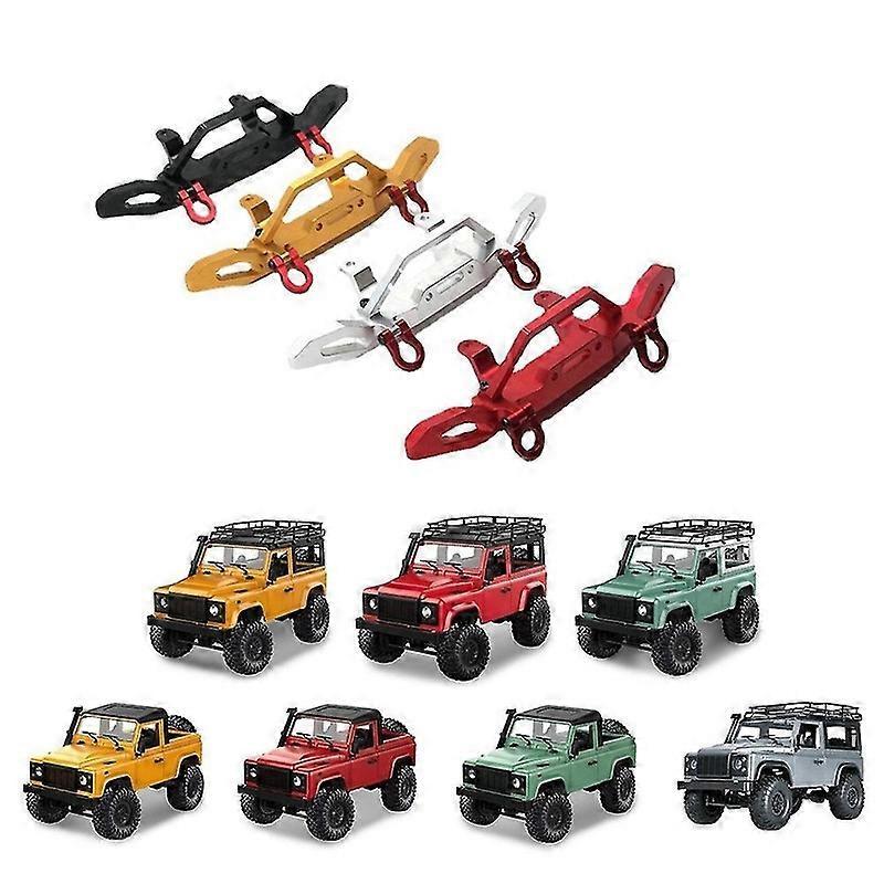 Metal Front Bumper for MN D90 MN-90 MN90 MN96 MN98 MN99S MN45 1/12 RC Crawler Car Upgrade Parts Acc