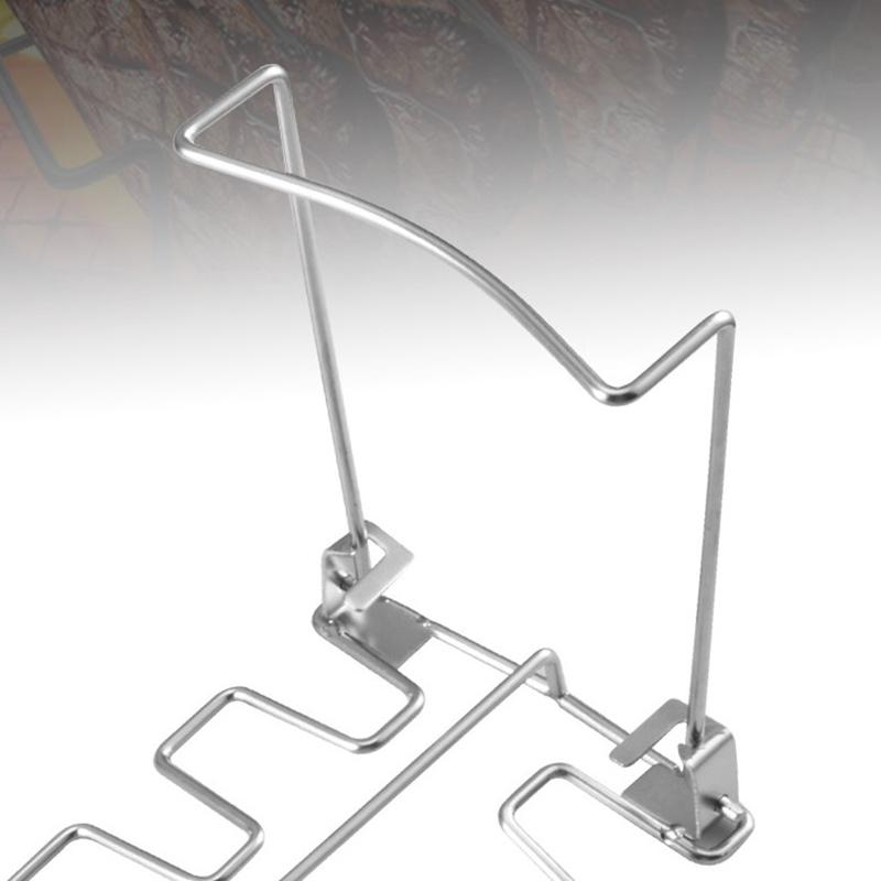 

Барбекю говядина куриные крылышки ножки гриль решетка для приготовления барбекю антипригарное покрытие нержавеющая сталь ножки барбекю духовка подставка для жарки onesize