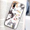 Cartoon Cute Cats Background Phone Case For Huawei Honor 10 Lite 9 20 7A 9X 30 50 60 70 Pro Plus Soft Silicone Cover