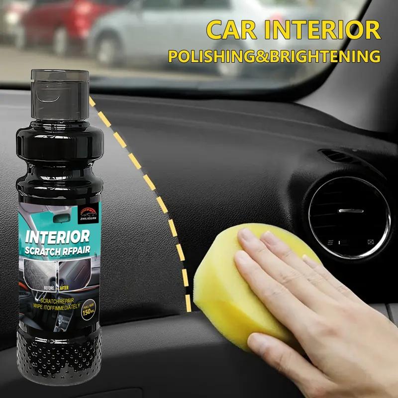 Plastic Repair Wax - Car Scratch Repair and Tire Gloss Repair, Black Interior and Dashboard, Plastic Surface Repair | Repair Wax