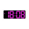 Electronic Clock with Bright Large Display and Voice Control Designed for Time Alarm Calendar and Temperature Monitoring